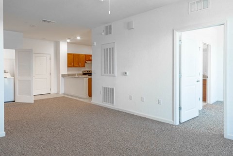 Two Bedroom w/Den Two Bath - Living Area